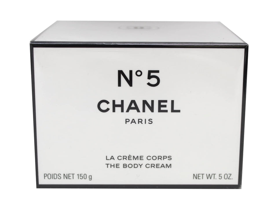 CHANEL N°5 front jar showing elegant packaging and product identity benefit
