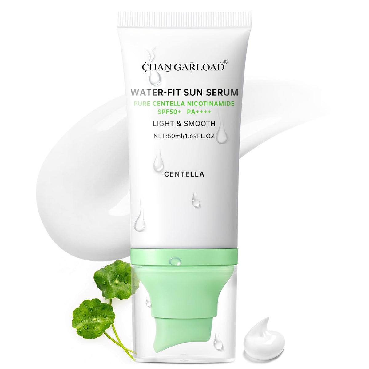 CHANGARLOAD front tube showing product name and SPF benefit