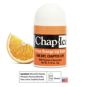 CHAP-ICE individual tube close-up showing compact design and easy application