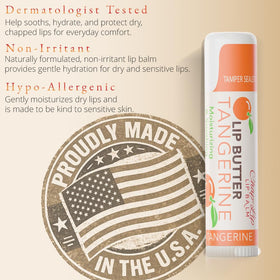 CHAP-LIP open tube texture displaying smooth balm for immediate lip hydration benefit