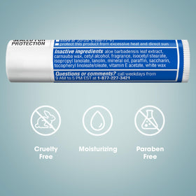 Twelve ChapStick sticks arranged flatlay showing value and multi-location stocking benefit