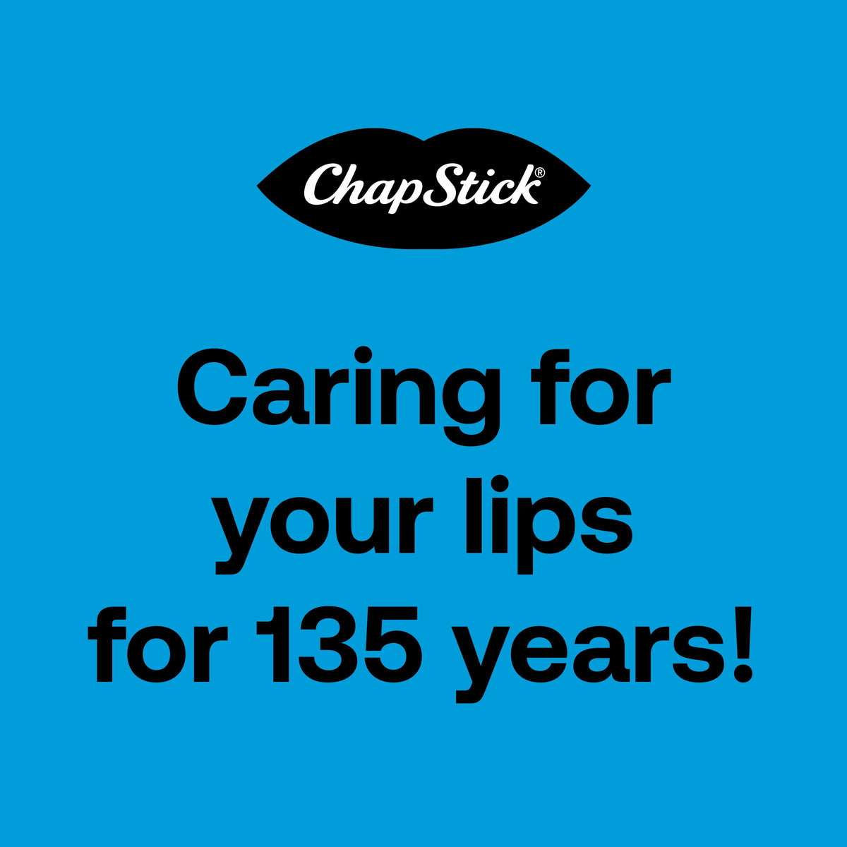 ChapStick on a bedside table implying overnight relief and easy access