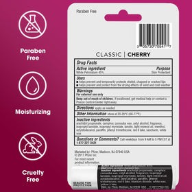 ChapStick original and cherry tubes side-by-side showing choice and versatility