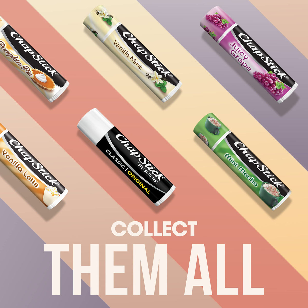 ChapStick next to coin by ChapStick highlighting compact travel size