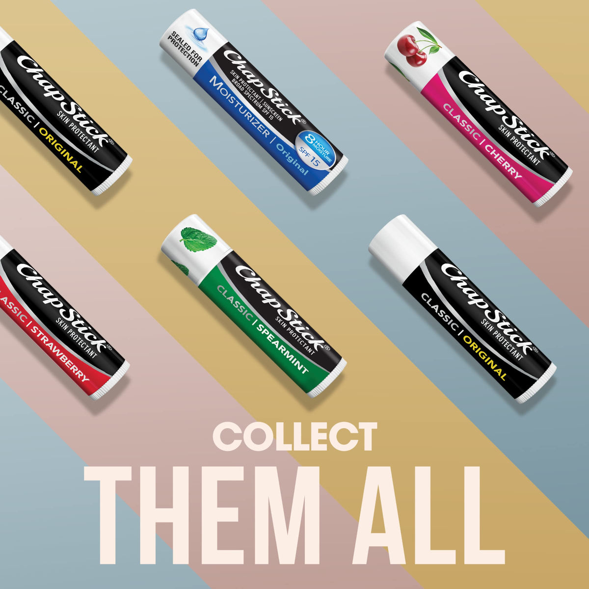 ChapStick tubes beside keys showing pocket-sized scale and carry convenience