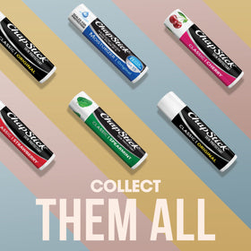 ChapStick tubes beside keys showing pocket-sized scale and carry convenience