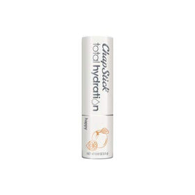 ChapStick Happy close-up of balm texture and nourishing ingredients benefit