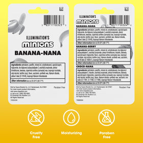 ChapStick Minions child holding a tube smiling to show kid-friendly design and fun use