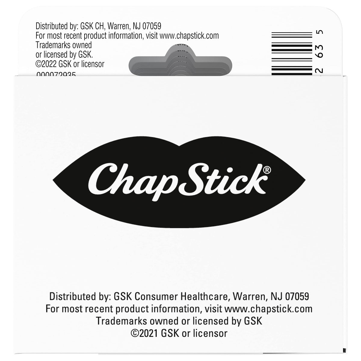 ChapStick on nightstand showing bedside accessibility for nightly care