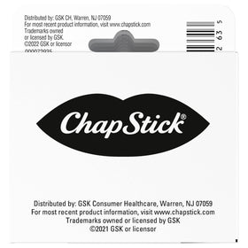 ChapStick on nightstand showing bedside accessibility for nightly care