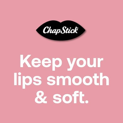 ChapStick open cap with exposed tip ready to apply for immediate lip protection