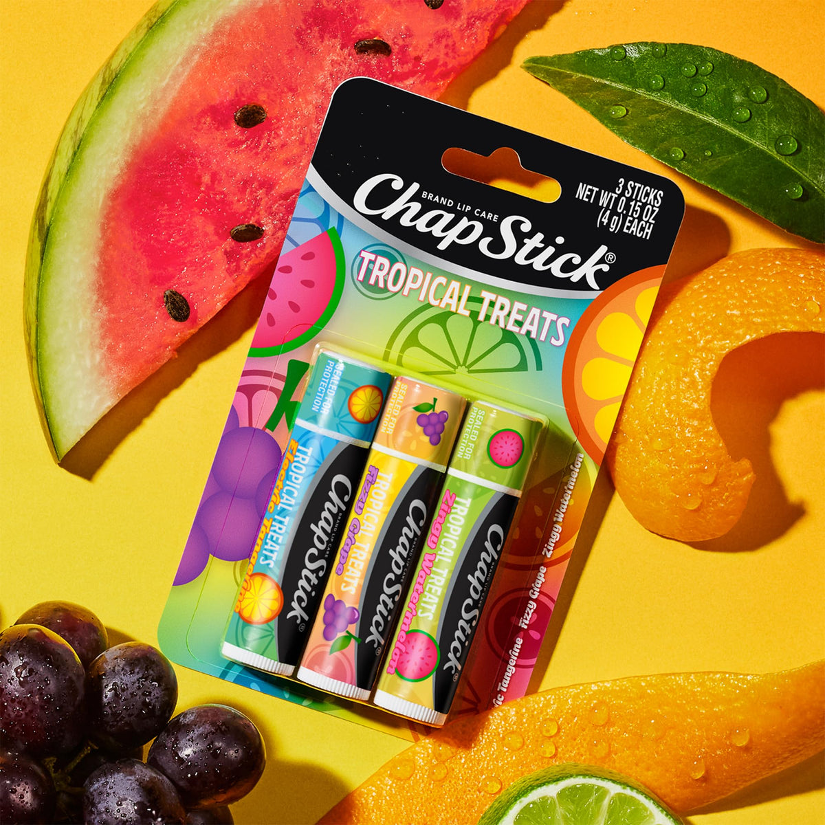 ChapStick beside keys showing compact size and pocket-ready convenience