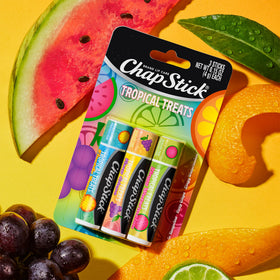 ChapStick beside keys showing compact size and pocket-ready convenience