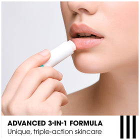 ChapStick Soothing Oasis in hand illustrating travel-ready size and convenience
