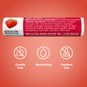 ChapStick Classic Strawberry 12-count box view illustrating bulk convenience