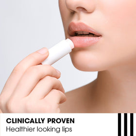 ChapStick Total Hydration stick open during application demonstrating easy, even coverage benefit