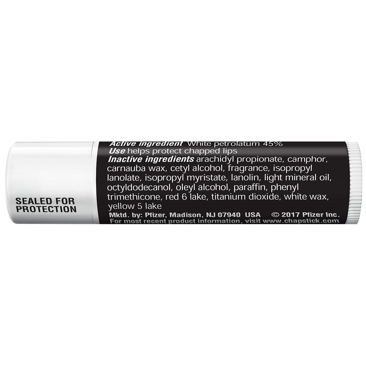 ChapStick Classic tube beside wallet and keys highlighting everyday carry and ready access