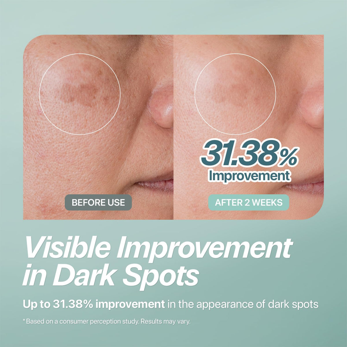 CHARDE clear dry mask detail showing film transparency and peel-ready finish