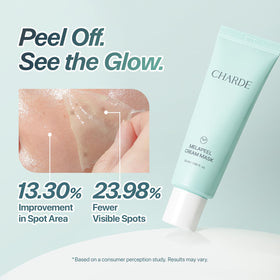 CHARDE cream texture close-up illustrating spreadability and smooth application