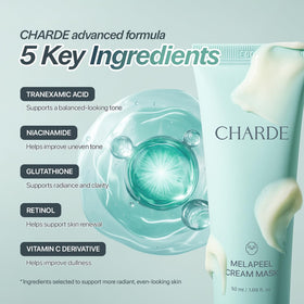 CHARDE targeted elbow use photographing mask on elbow to brighten skin