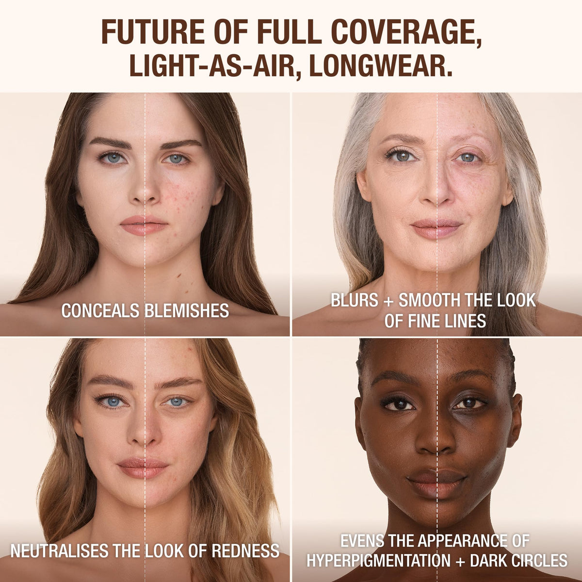 Charlotte Tilbury 2 Neutral swatch on arm demonstrating true neutral match