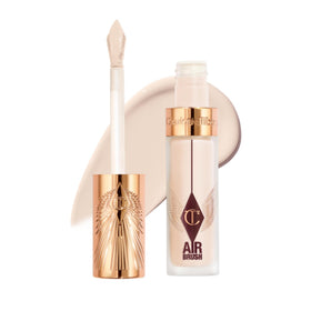 Charlotte Tilbury front view of concealer tube showcasing shade and benefits