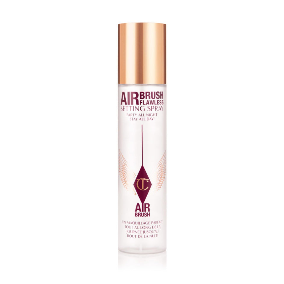 Charlotte Tilbury front packaging showing sleek bottle and branding for instant recognition
