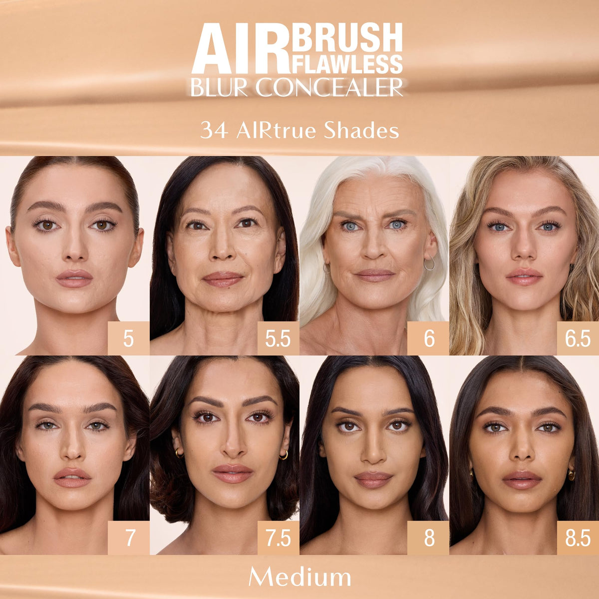 Charlotte Tilbury concealer staged in a makeup bag for everyday portability benefit