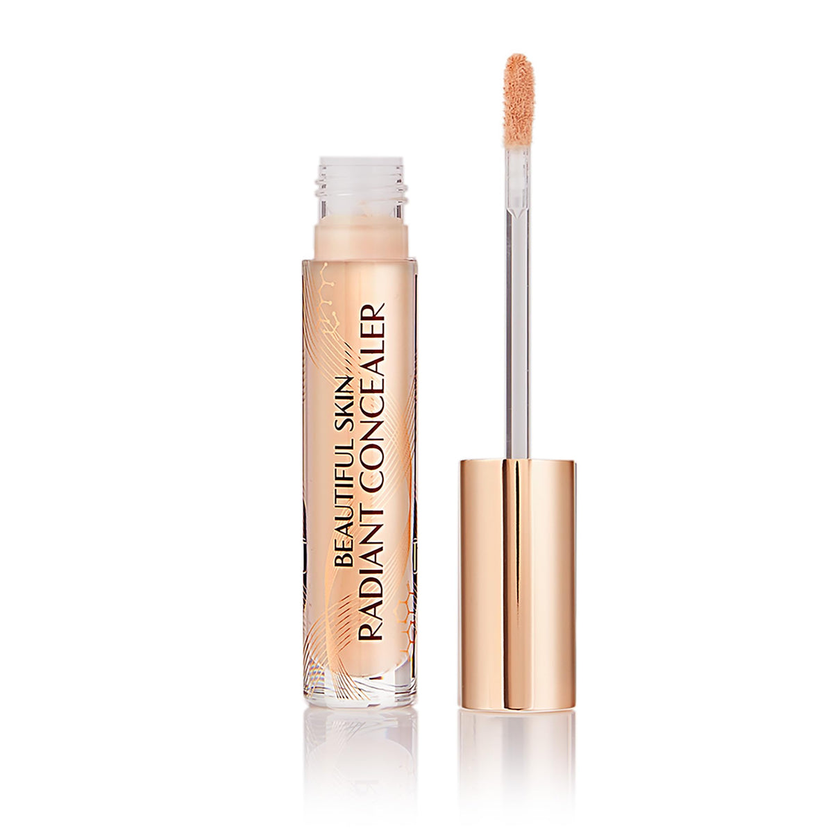 Charlotte Tilbury concealer front view shows product and brightening effect