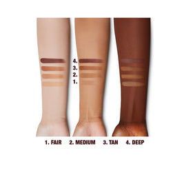Charlotte Tilbury bronzer displayed with airbrush powder illustrating perfect routine pairing