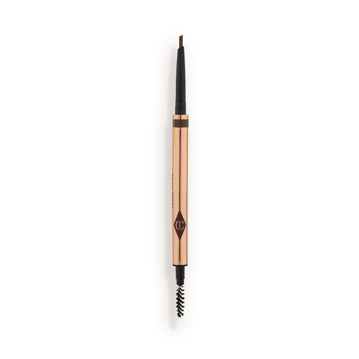 Charlotte Tilbury Brow Cheat front packaging showing elegant pencil and shade