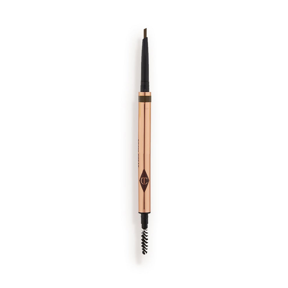 Charlotte Tilbury Brow Cheat front packaging showing elegant pencil and shade