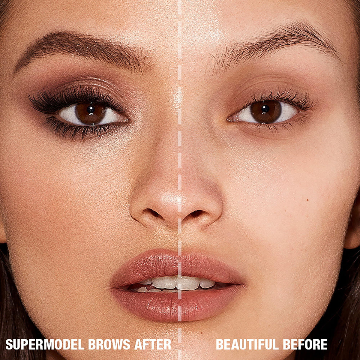 Charlotte Tilbury pencil inside makeup bag for effortless daily brow touch-ups