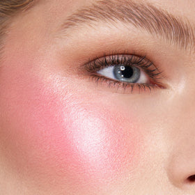 Charlotte Tilbury palette in use with brush demonstrating easy application benefit