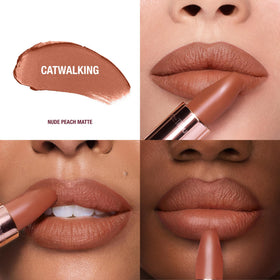 Charlotte Tilbury square bullet close-up highlighting precise application benefit