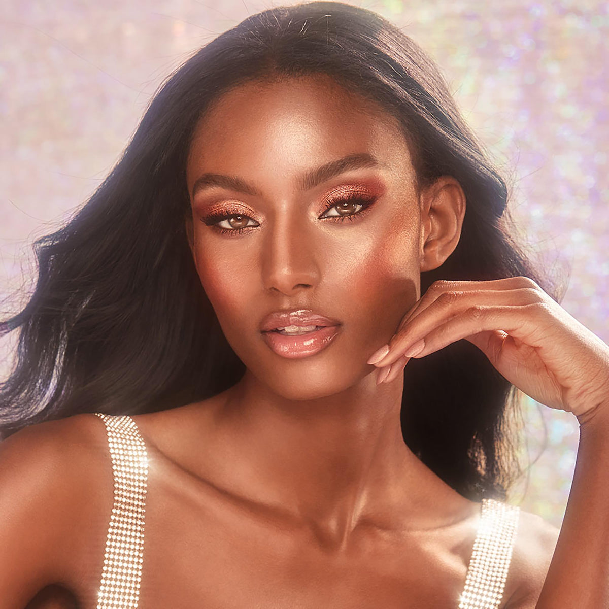 Charlotte Tilbury applicator heart-shaped tip for precise, cushioned application
