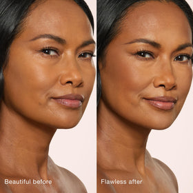 Charlotte Tilbury open compact with mirror for on-the-go touchups