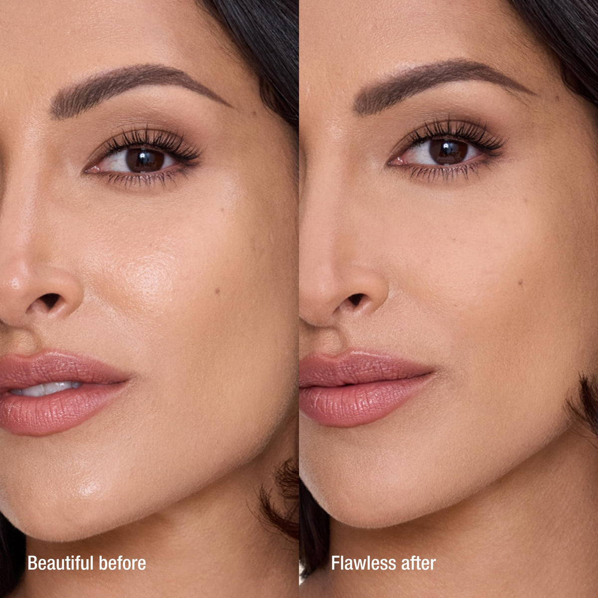 Charlotte Tilbury compact open with powder displayed for quick touch-ups and travel ease