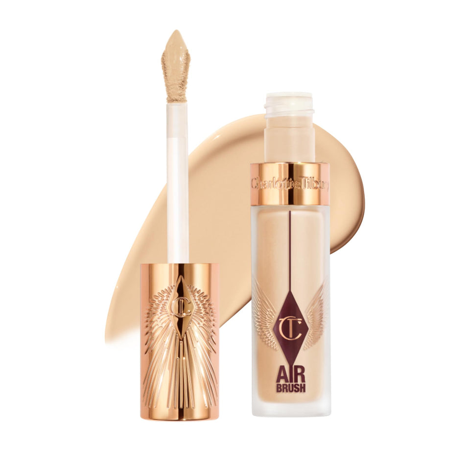 Charlotte Tilbury front packaging showing product and shade, conveys premium finish
