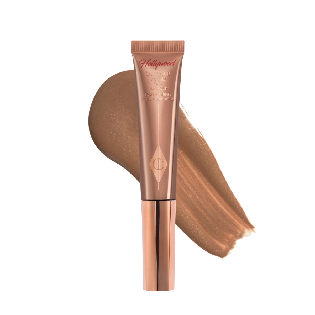 Charlotte Tilbury contour wand front packaging showing product and benefit: precise sculpting