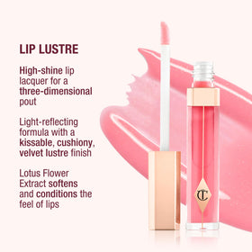 Charlotte Tilbury duo in hand illustrating pocket-friendly size and easy portability benefit