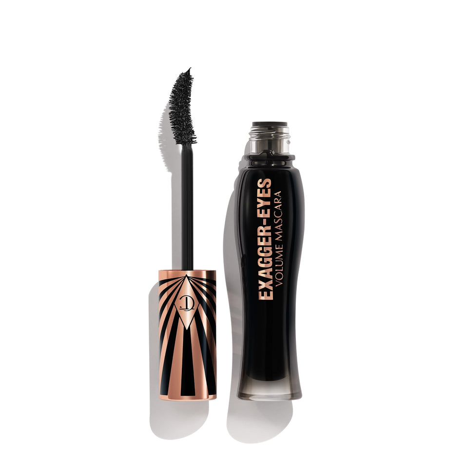 Charlotte Tilbury front packaging showing luxe glass bottle and label benefit display