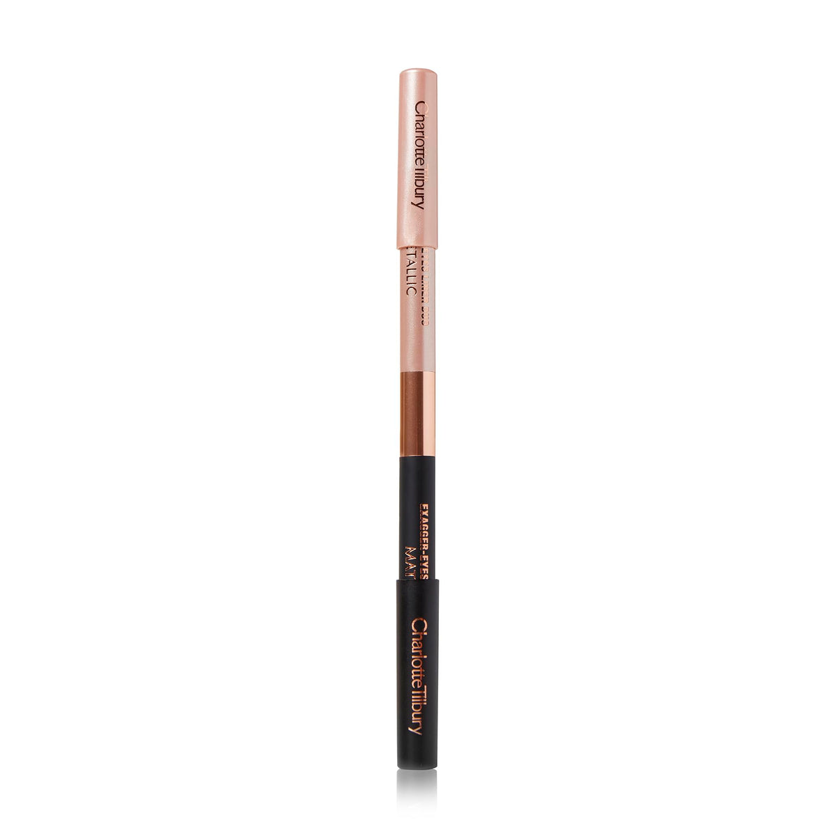 Charlotte Tilbury liner held in hand to show scale and portable long-wear design