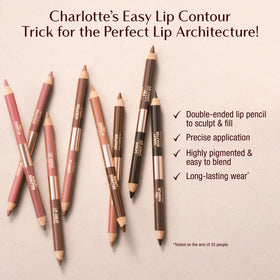 Charlotte Tilbury fill tip texture close-up showing creamy blendability