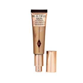 Charlotte Tilbury front bottle showing sleek packaging and product appeal