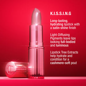 Charlotte Tilbury Hall of Fame gloss tube detail showing sleek packaging and high-shine formulation