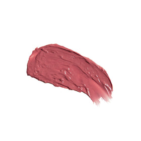 Charlotte Tilbury lips wearing Happikiss Pillow Talk demonstrating glossy, plumper look
