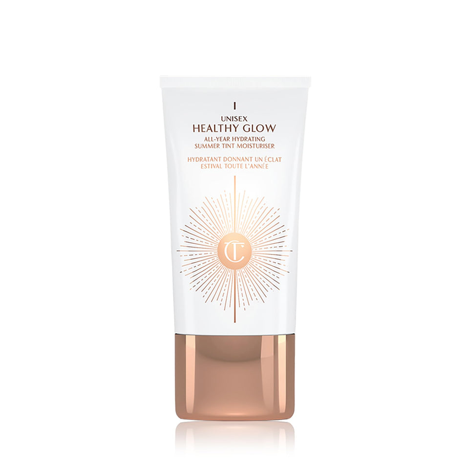 Charlotte Tilbury front packaging showing elegant tube and label, promotes confidence
