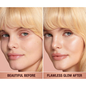 Charlotte Tilbury close-up dropper texture illustrating blendable glow