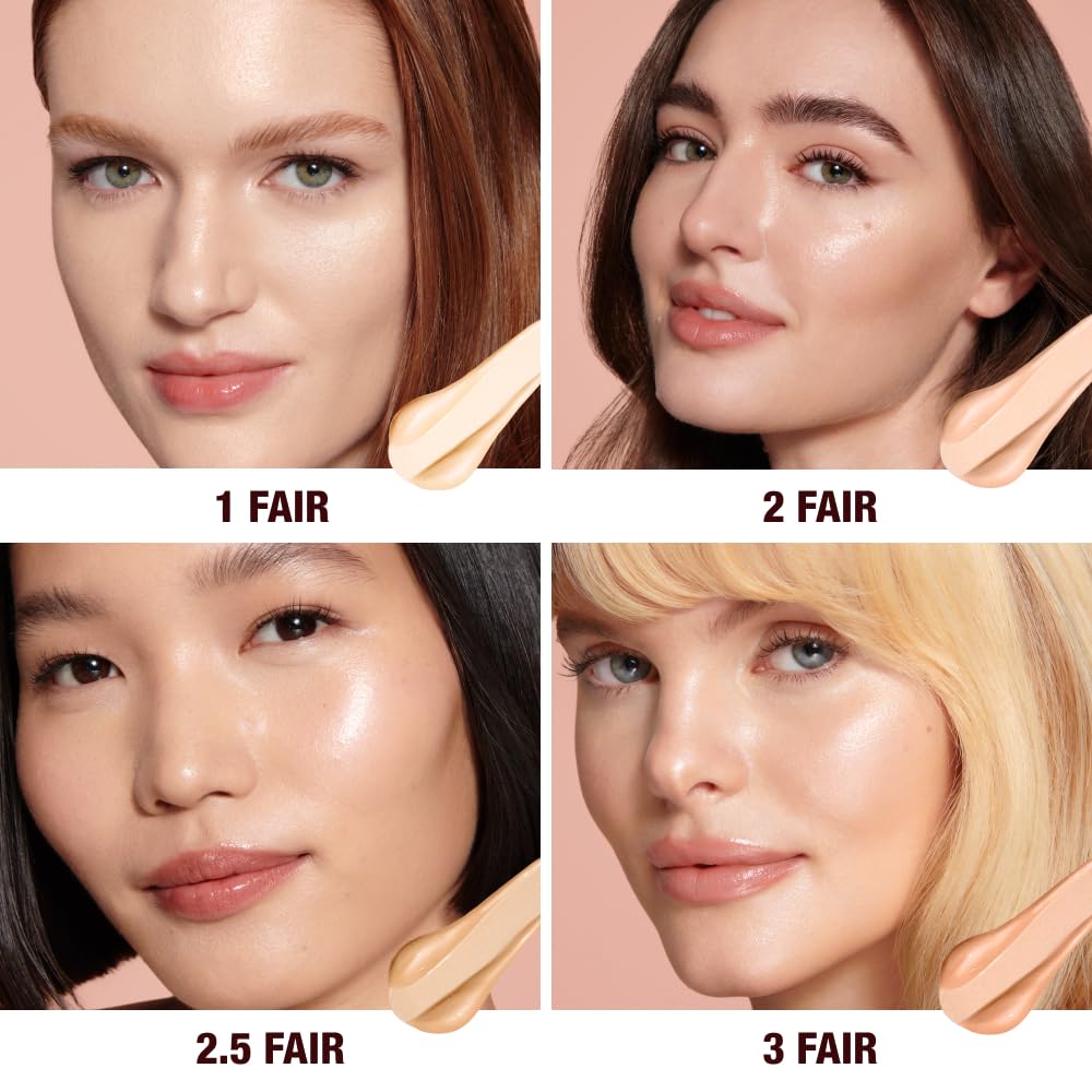 Charlotte Tilbury packaging box with label showing product authenticity and gift appeal